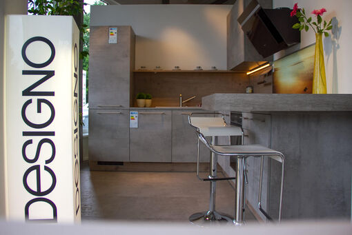 designo Küche in moderner Steinoptik